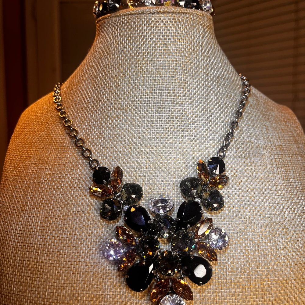 Sorrelli Retired Neutral Territory Lotis Leopard Fall and Necklace and Bracelet - Picture 3 of 9